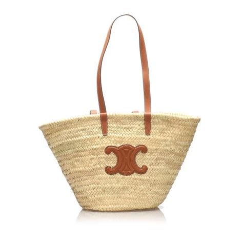 straw bag celine|stores that carry Celine handbags.